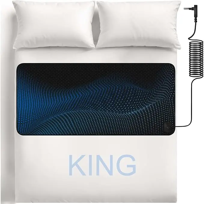 Grounding-Mat-for-Bed-Grounding-Pad-for-Sleeping-Tear-Resistant-PU-Leather-Grounding-Mattress-with-Cord