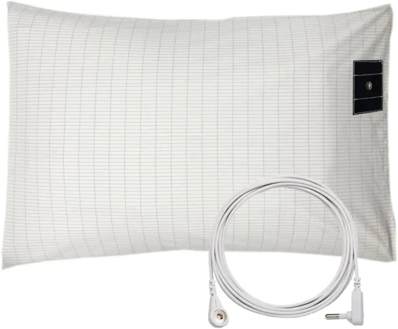 Grounding-PillowCase-Sheets-Full-Earth-Connected-Pillow-Cover-Bedding-Improve-Sleep-Energy-Inflammation-Organic-Cotton