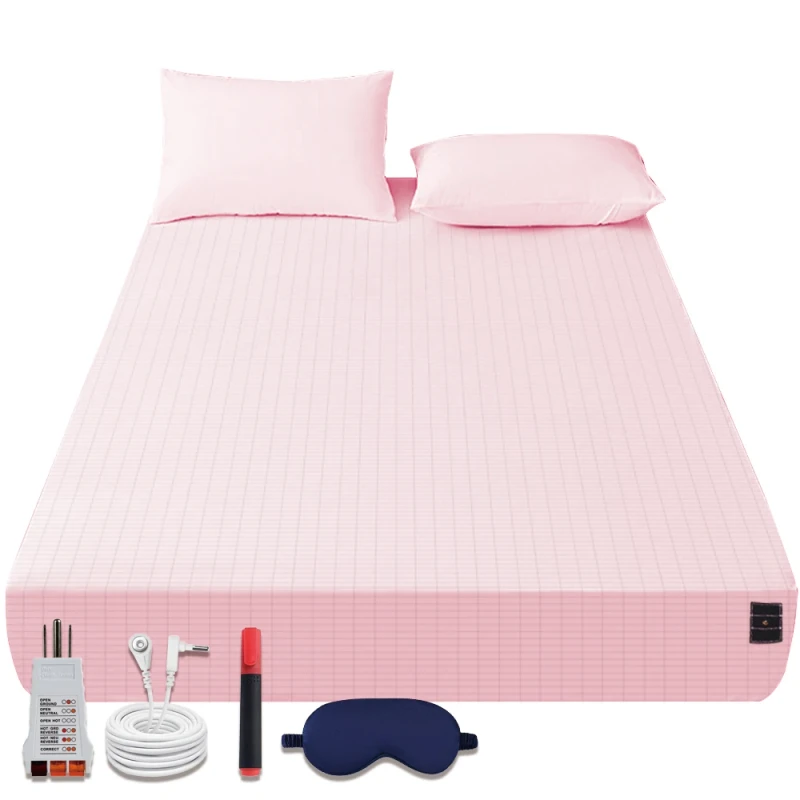 Grounding-Sheets-for-Bed-5-Silver-Fiber-95-Organic-Cotton-Earthing-Cover-Sleep-Therapy-Premium