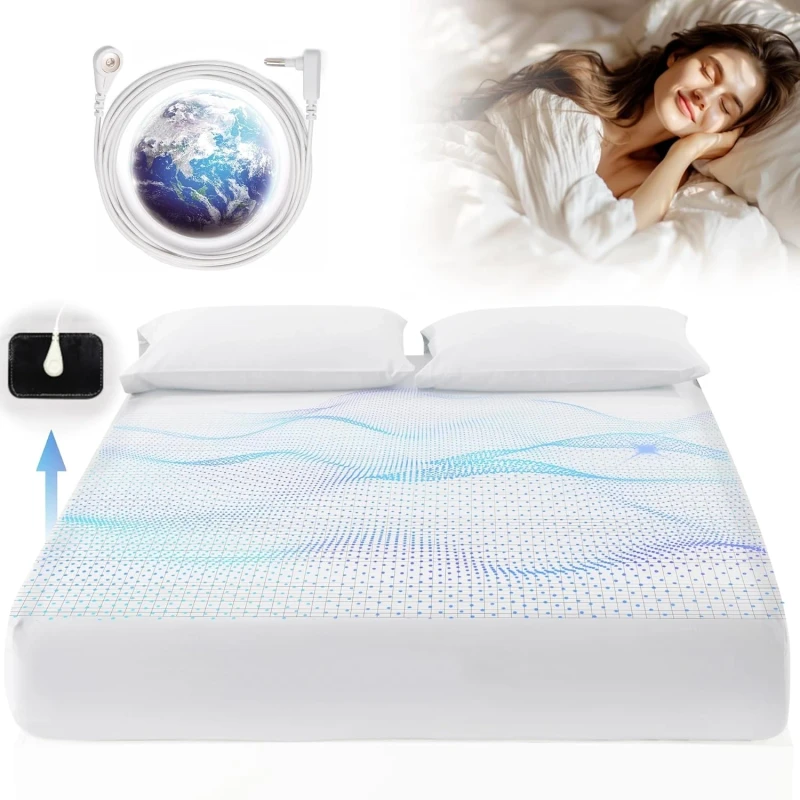 Grounding-Therapy-Massage-Bed-Sheet-with-Silver-Fiber-Queen-Size-Earthing-Fitted-Sheets-for-Improved-Sleep-Wellness