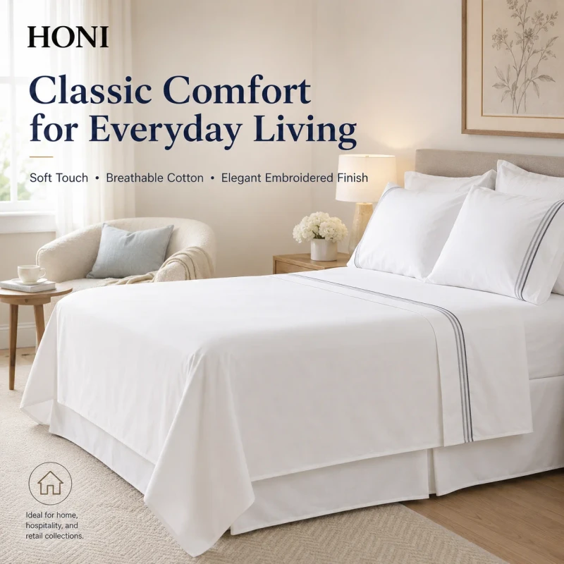 HONI-Premium-100-Cotton-Modern-Style-4-Piece-Set-Queen-and-king-Durable-Complete-Set-of-Bed-Sheets-Pillowcases-for-Bedroom