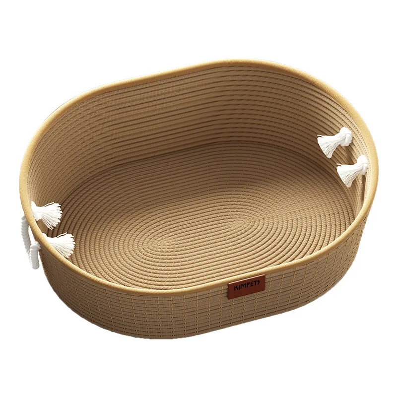 Handwoven-Pet-Cotton-Linen-Cat-Bed-2-in-1-Design-for-Sleeping-Scratching-Suitable-for-Large-Cats-Portable-Hammock-Rope-Bed