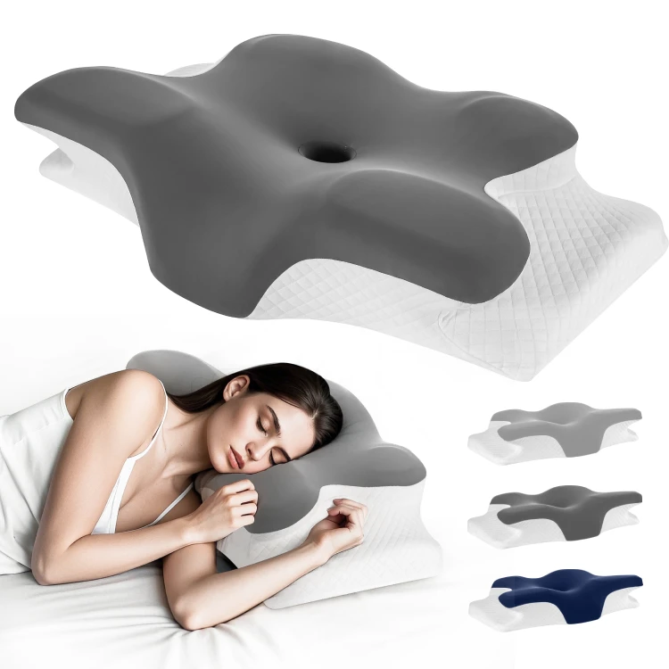 Healthy-Sleep-Memory-Foam-Contour-Pillow-Sleeping-Ergonomic-Orthopedic-Neck-Support-Butterfly-Cervical-Pillow-Neck-Spine