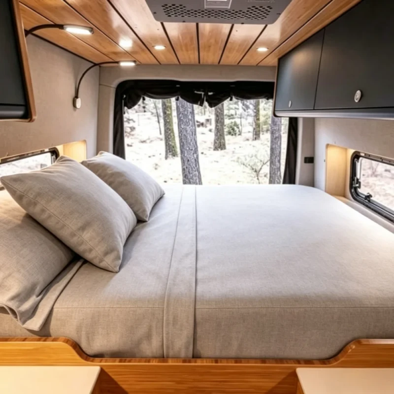 Healthy-Zero-Pressure-Memory-Foam-RV-Mattress-Formaldehyde-Free-Anti-Mite-Breathable-Custom-Sizes-Fit-Most-Motorhomes