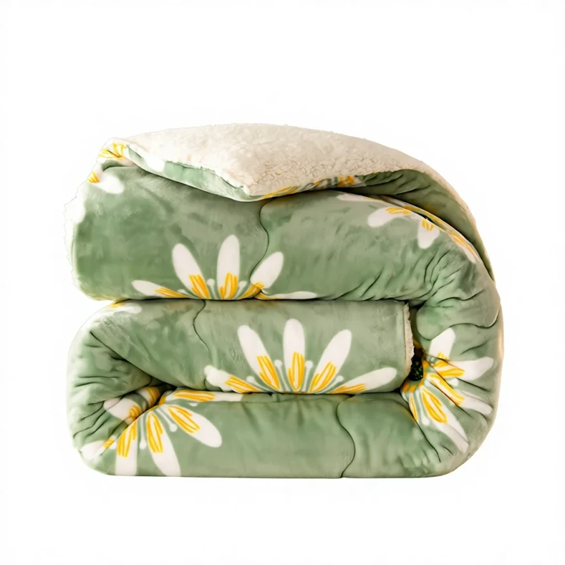 Heated-KING-SIZE-200x230cm-Luxury-Fleece-Thick-Polyester-Printed-Woven-Throw-Blanket-Bed-Cover-Home-Hotel-Adults