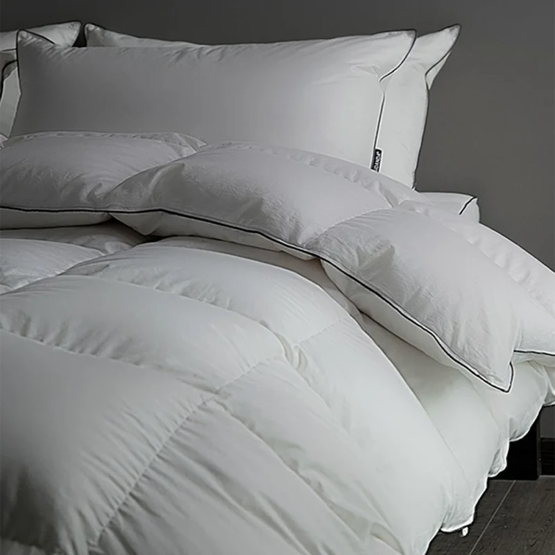 Heavyweight-Goose-Down-Comforter-White-100-Cotton-Cover-Extra-Thickened-With-8-Corner-Tabs-Winter-Duvet-Insert