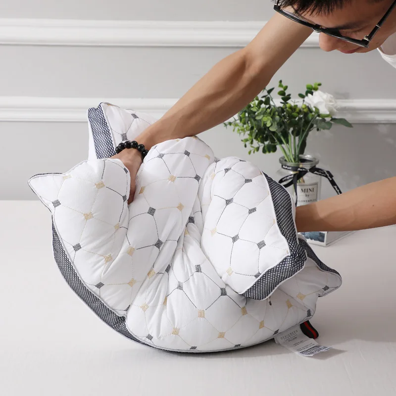 High-Elasticity-Quilting-Pillow-Filling-Feather-Velvet-Pillow-With-Zipper