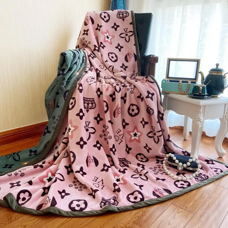 High-Performance-Different-Design-Thickened-Compound-Flannel-Double-Ply-Polyester-Mink-Blanket-Luxury-for-Winter