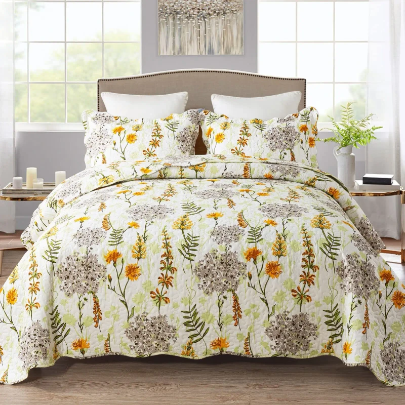 High-Quality-100-Cotton-Bedspread-Quilt-Set-OEM-Accept-Bedding-Coverlet-Sets-Oeko-Standard-Bed-Spread