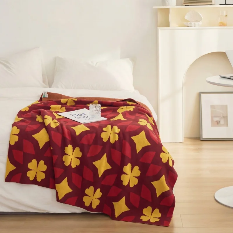 High-Quality-100-Cotton-Yarn-Jacquard-Eco-Friendly-Super-Cozy-Knitted-Throw-Blanket-for-Home-Bedroom-Decoration-NLQ