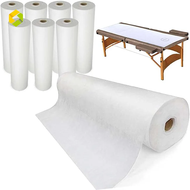 High-Quality-25g-Non-Woven-Disposable-Bed-Sheet-Roll-Waterproof-Bed-Cover-for-Spa-Beauty-Hotel-Use-Breathable-Fitted-Sheet-Plain