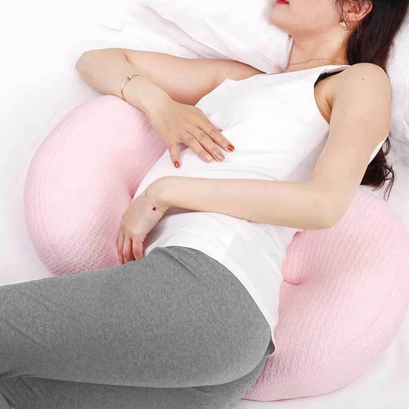 High-Quality-Cotton-Maternity-Pillow-U-Shape-Full-Adjustable-Pregnancy-Maternity-Pillow