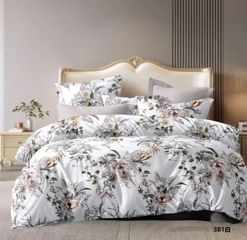 High-Quality-Home-Hotel-Cotton-Bed-Sheets-Set-100-Polyester-Fibre-Fitted-Sheets-Single-Double-King-Queen-Bedding-Set
