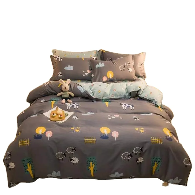 High-Quality-Hotel-and-Home-Bedroom-Flower-Pattern-Quilt-Sets