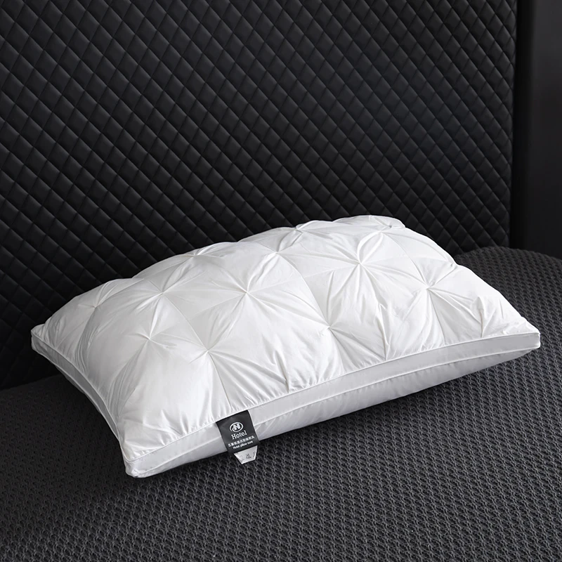 High-Quality-Luxury-Hotel-Grade-Custom-Goose-Down-Pillow-Feather-Down-Inserts-Bed-Pillows-Soft-king-Queen-Ready-to-Order