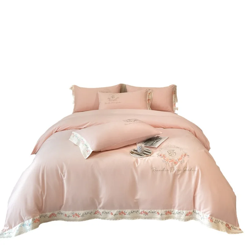 High-Quality-Luxury-Long-Staple-Cotton-Lace-Embroidery-Duvet-Cover-Set-Silk-Feel-Bedding-Set
