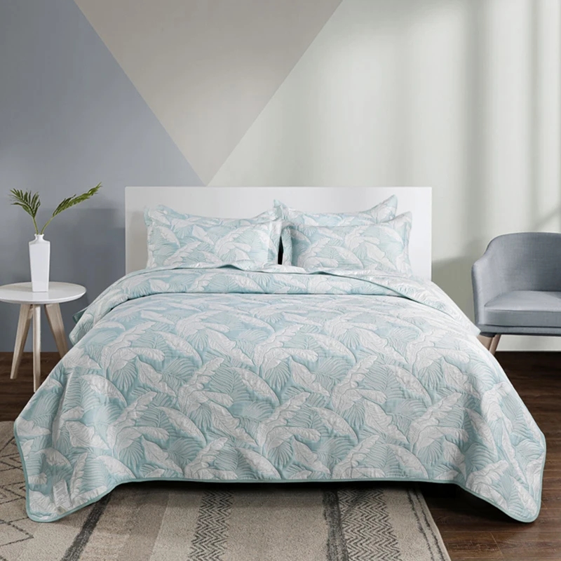 High-Quality-New-Fashion-Cooling-Bedspread-Quilt-Set-Soft-Coverlet-Custom-Bedding-Comfortable-Folded-Nature-Bed-Spread