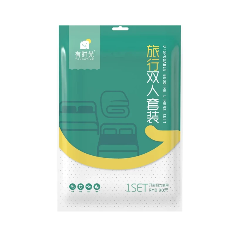 High-Quality-Soft-Comfortable-Four-Piece-Nonwoven-Portable-Disposable-Bedding-Set-Simple-Design-for-Travel-Hotel
