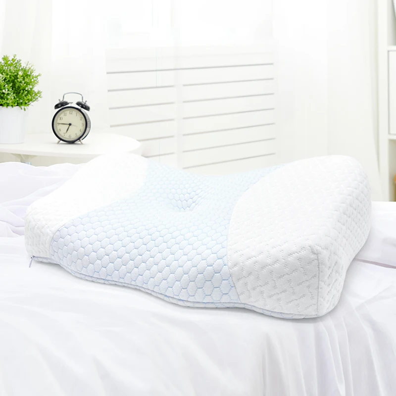 High-Quality-and-Comfortable-Memory-Foam-Pillow-for-Hotel-Bedroom