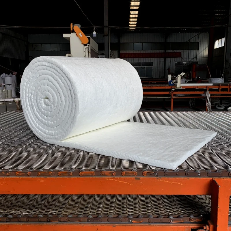 High-Temperature-Insulation-Fireproof-Aluminum-Silicate-Polycrystalline-Mullite-Blanket-Ceramic-Fiber-Refractory