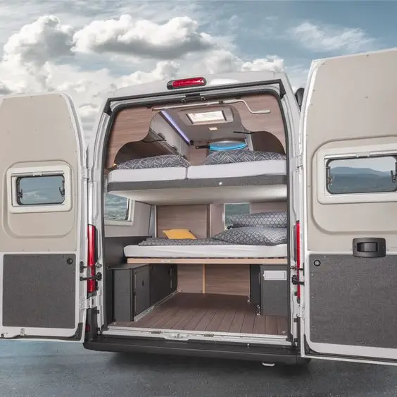 High-end-RV-Bedding-Bunk-Beds-Lift-Beds-Durable-No-Smell-Aluminum-Honeycomb-Board-Raw-Materials