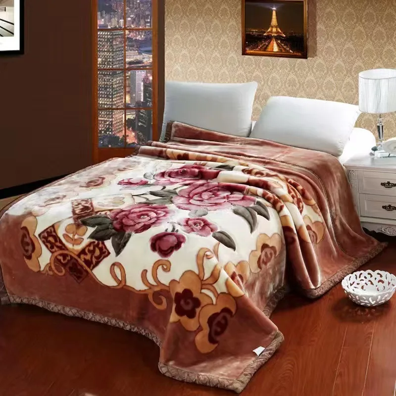High-quality-Custom-Raschel-Blankets-100-Polyester-Mink-Blanket-Thickened-Warm-Cozy-Winter-Blanket-for-Winter