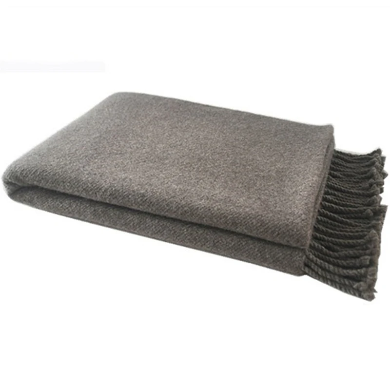 Himalayan-Yak-Raschel-Blanket-Striped-Character-Natural-Col-Woven-Luxury-Eco-friendly-Winter-Plush-Designer