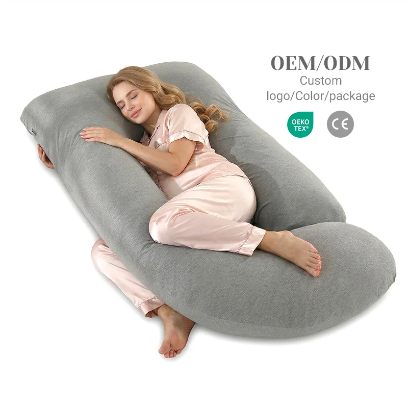 Hollow-Fiber-Filling-Washable-Cover-Multi-position-Maternity-Side-Pillow-for-Side-Sleeping-and-Nursing