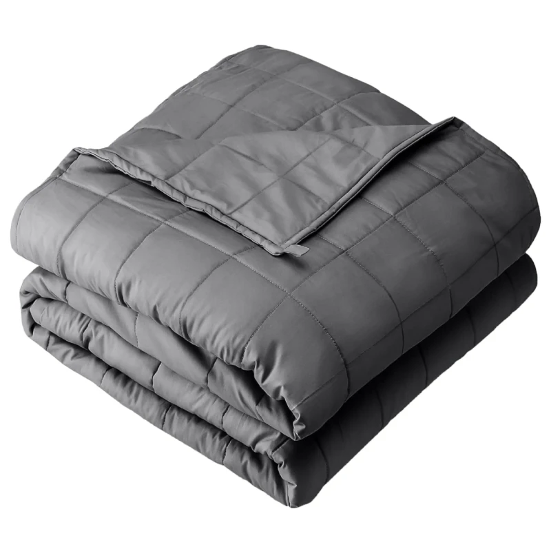 Home-Comfort-Weighted-Knitted-Blankets-Cooling-Feature-for-Winter-Anxiety-Relief-OEM-Customized-Adult-Stress-Relief-Blanket