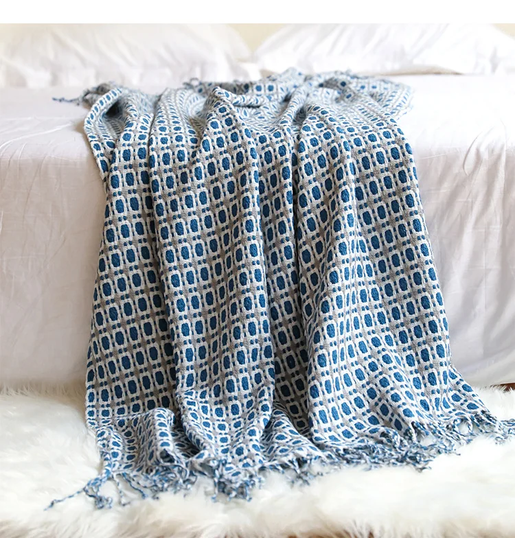 Home-Decorative-Throws-Swallow-Gird-Style-Knitted-Blankets-Office-Sofa-Soft-Throws-Office-Comfortable-Blankets