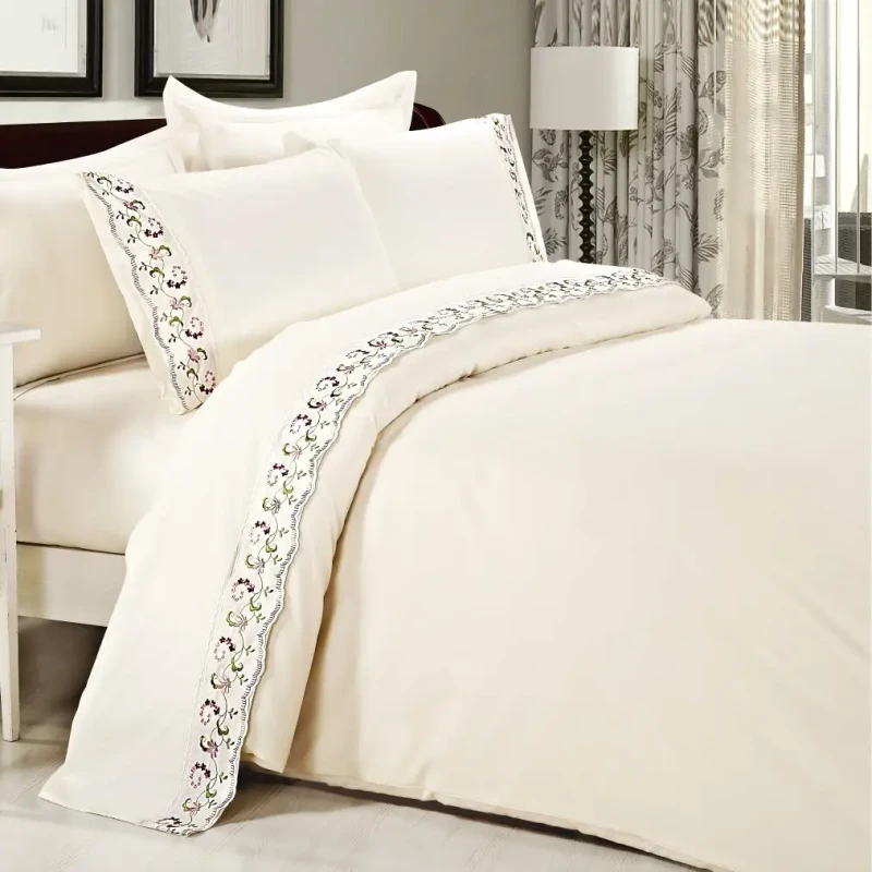 Home-Microfiber-Embroidery-Bed-Sheet-Set-for-Solid-Color-Comforter-Set-Sheet-Pillowcase-Sets