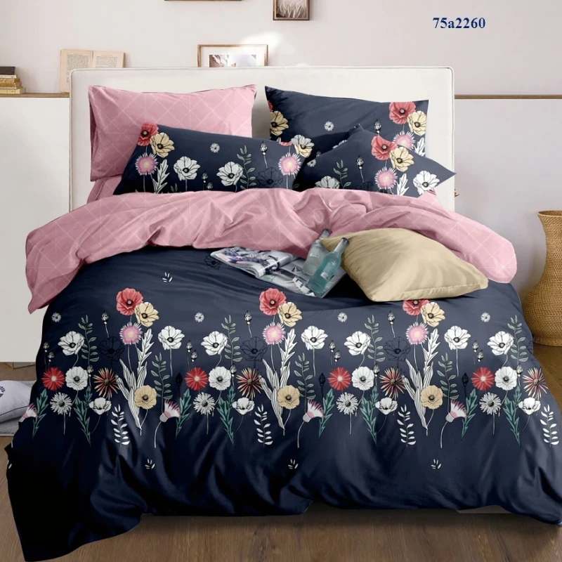 Home-Textile-3-Pcs-Bedding-Set-Including-Pillowcase-Quilt-Cover-Bedsheet-Fitted-Sheet-Optional