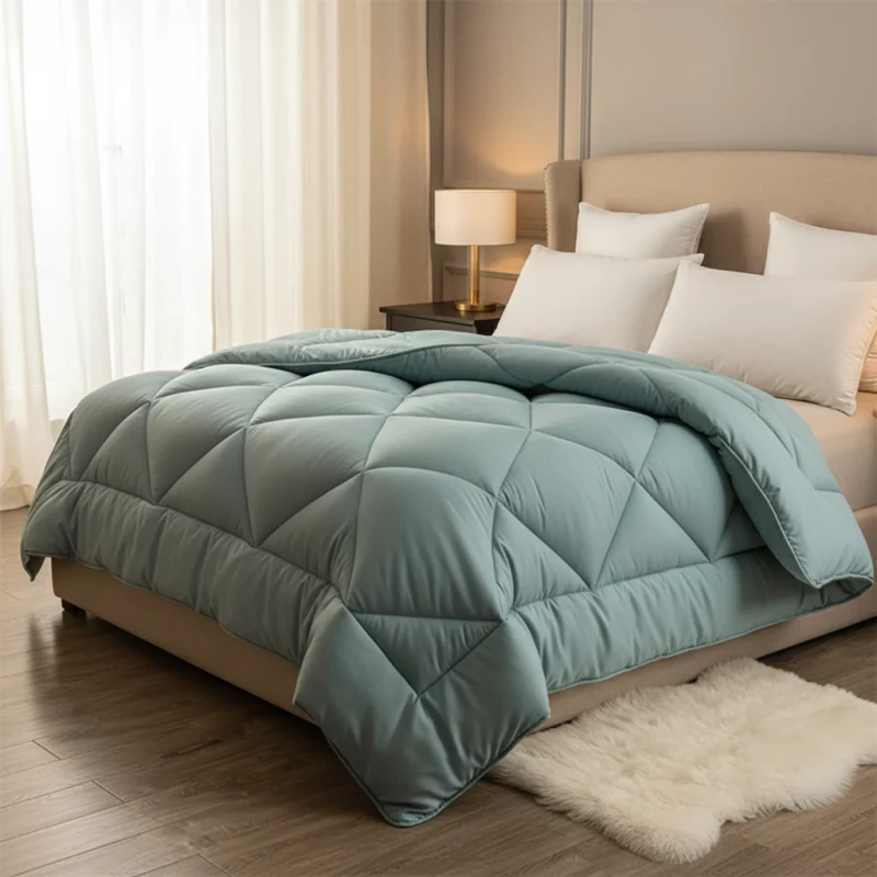 Home-Textile-3-Pieces-Polyester-Cotton-Quilt-Set-Soft-Down-Alternative-Quilt-for-Winter