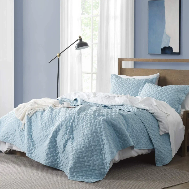 Home-Textiles-Bedding-Quilts-100-Cotton-Quilting-Hotel-Bedspread-Bed-Coverlet