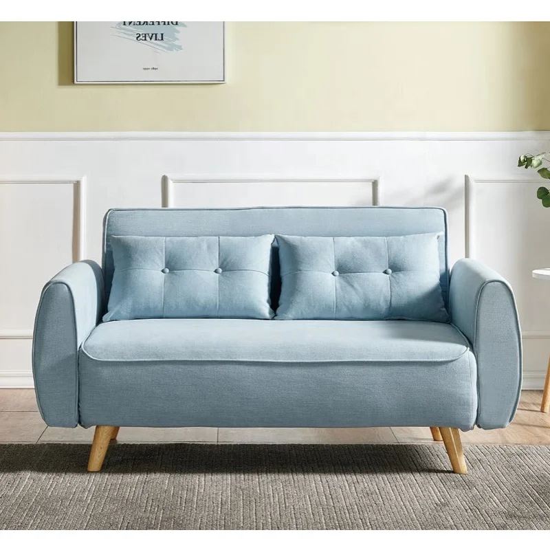 Home-Use-Sofa-Bed-Fabric-With-Wooden-Folding