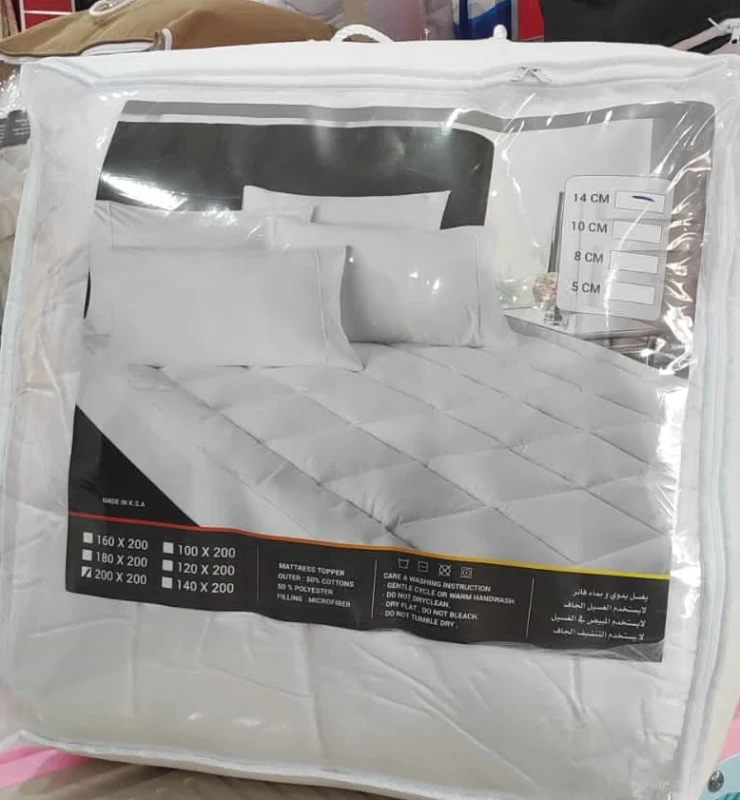 Hospital-Waterproof-Mattress-Protector-Hotel-Plain-Dyed-Bed-Mat-Home-Use-Microfiber-Mattress-Protector
