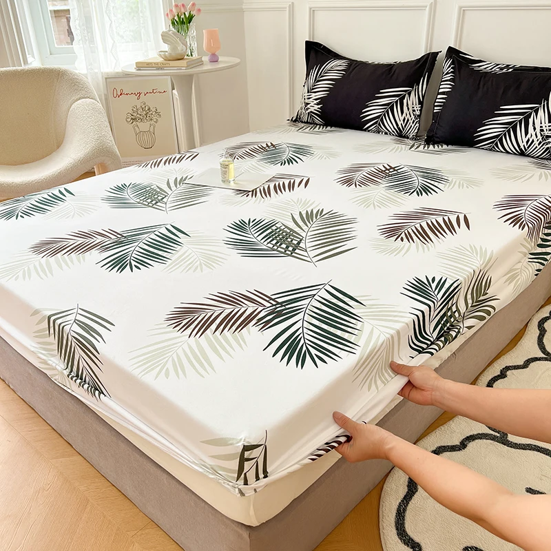 Hot-Selling-Luxury-Fitted-Sheet-king-Size-100-Cotton-Fitted-Bed-Sheet-Microfiber-Queen-Fitted-Flat-Sheets-for-Bed