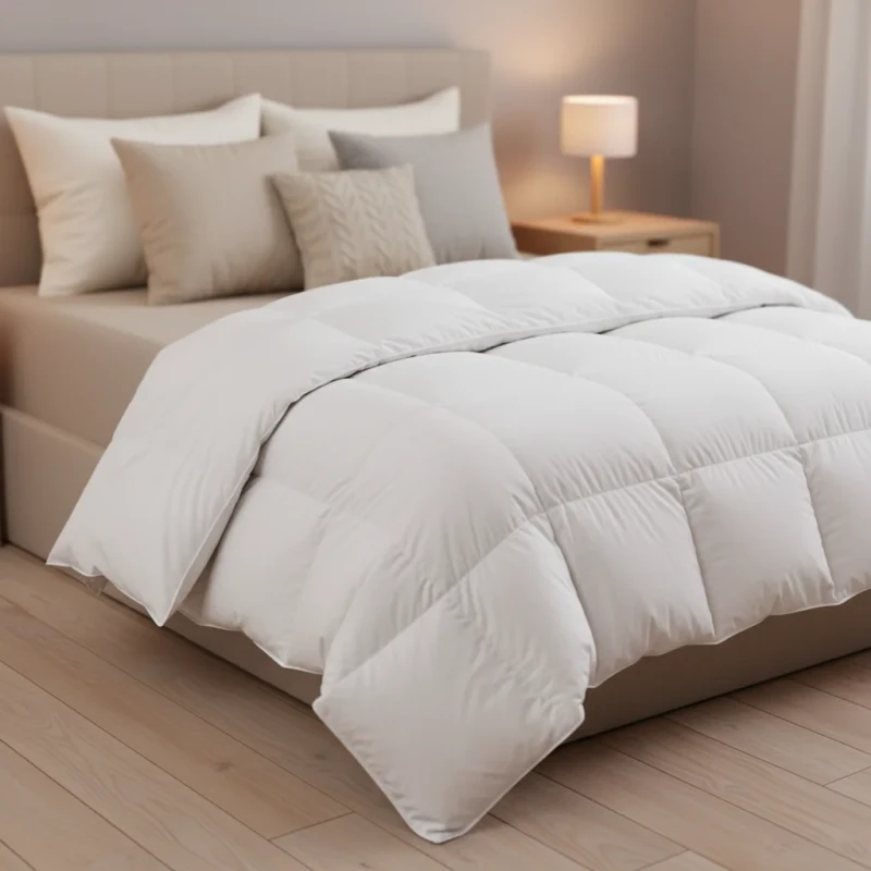 Hotel-100-Hungarian-King-Quilt-Comforter-10.5-Tog-High-Fill-Power-Filling-Siberian-Goose-Feathers-Down-Duvets-Inner