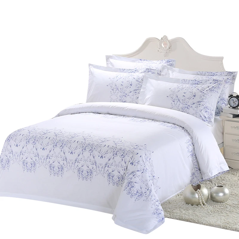 Hotel-Bedding-100-Cotton-Printed-Set-Dream-Printed-Sheet-Quilt-Cover-Pillowcase