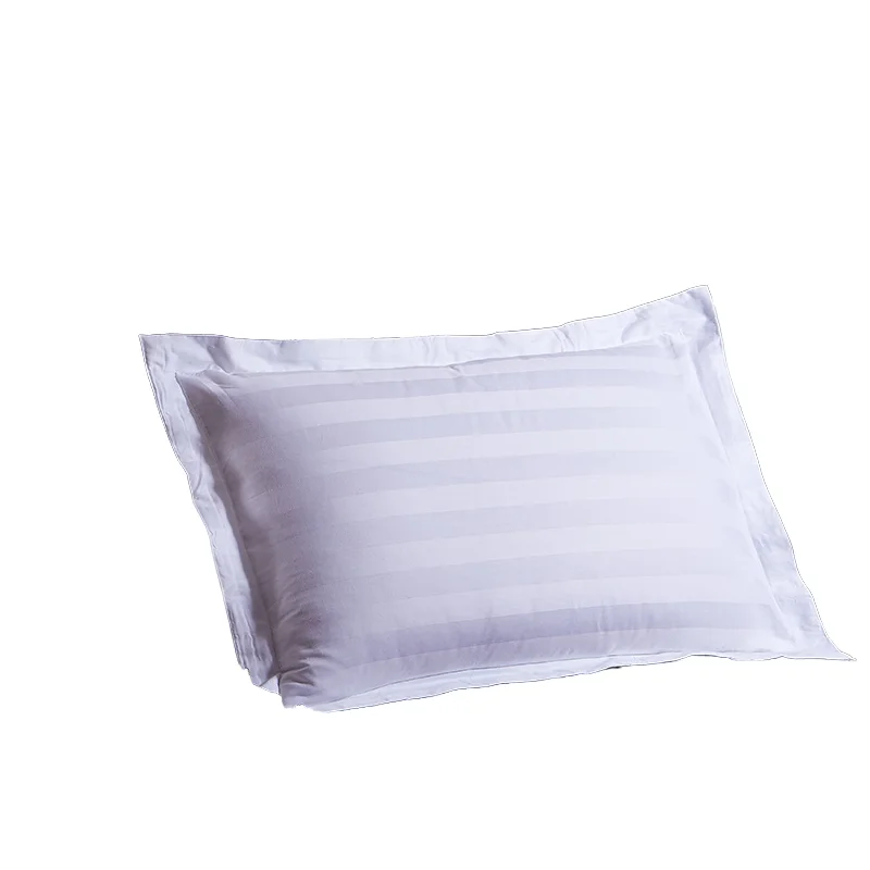 Hotel-Bedding-100-Cotton-Solid-White-Pillowcase-with-Embroidery-Pure-Cotton-Soft-Bed-Sheets-with-Pillow-Cover-Set