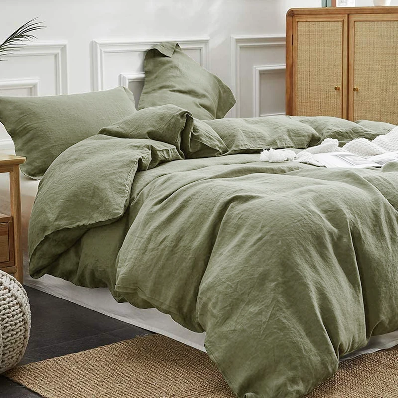 Hotel-Bedding-Set-100-Linen-Bedding-Linen-Set-French-Flax-Linen-Fabric-Europe-Style-Bedsheets-Customization