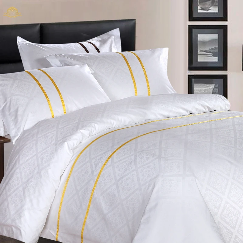 Hotel-Bedding-Sets-100-Cotton-Sateen-Jacquard-Duvet-Cover-Bed-Sheet-Pillow-Case