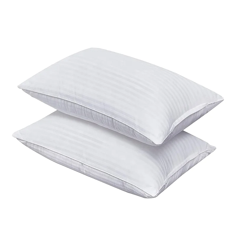 Hotel-Collection-Bed-Pillows-Set-of-2-Gel-Plush-Super-Soft-Down-Alternative-Microfiber-Filling-for-Neck-Support