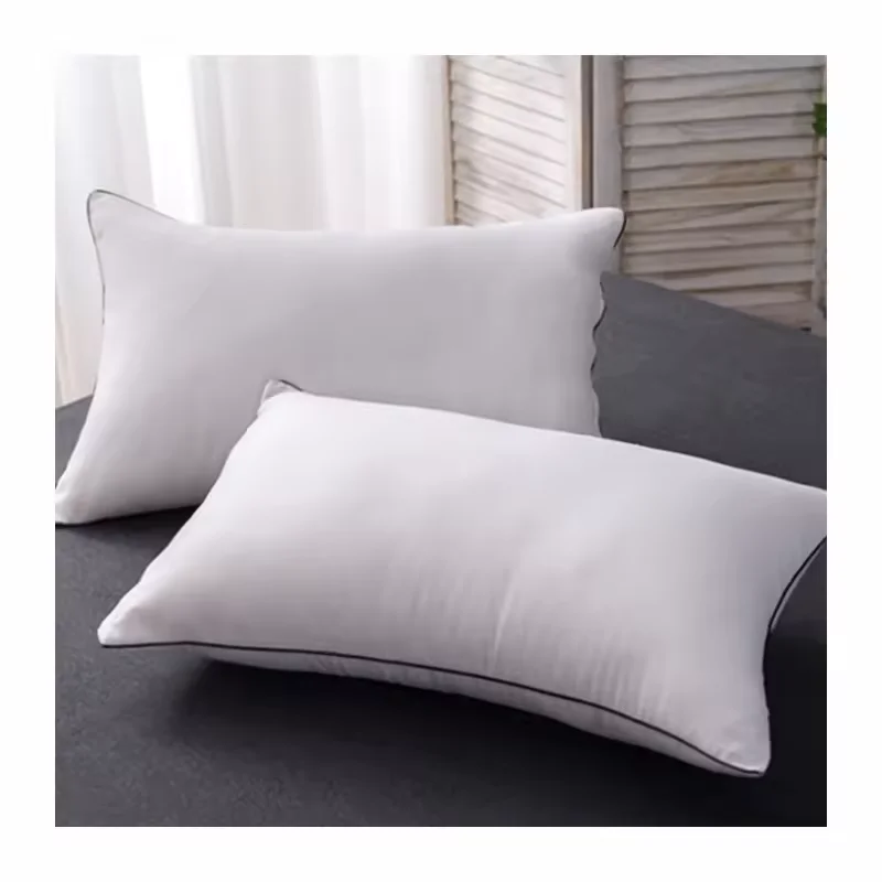 Hotel-Collection-Quality-Bed-Pillow-for-Sleeping-Set-of-2-Twisted-Flower-Microfiber-Filled-Pillow-Back-Side-Sleeper