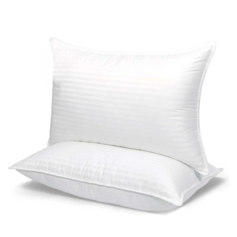 Hotel-Collection-Soft-Bed-Pillows-Standard-White-Microfiber-Pillow