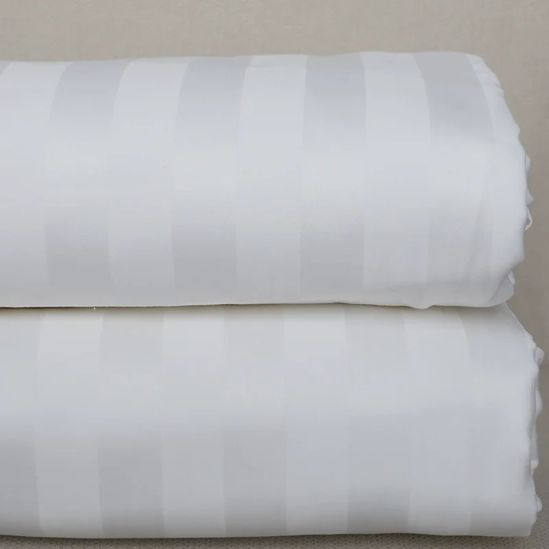 Hotel-Grade-Cotton-Stripe-Fitted-Flat-Sheets-Durable-and-Comfortable-Bed-Linens