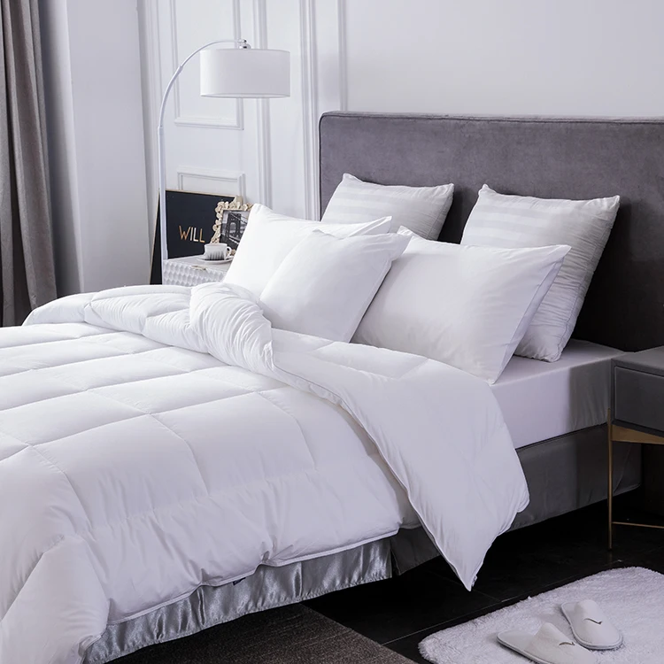 Hotel-Grand-White-Goose-Feather-Down-Comforter-Blanket-Down-Quilt
