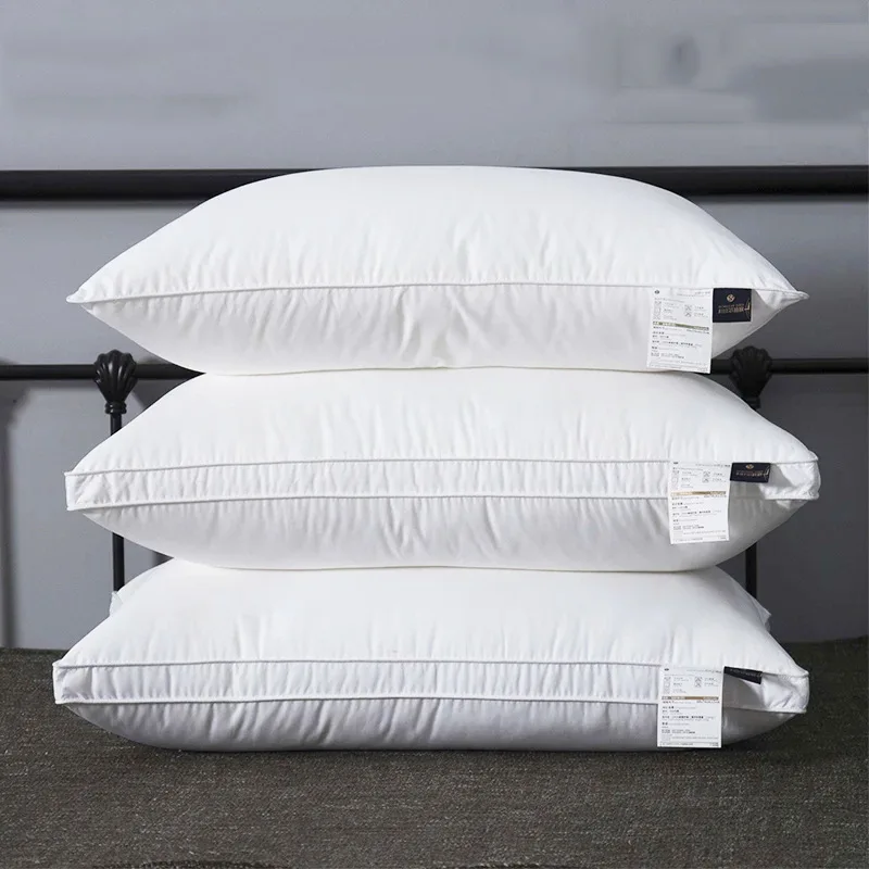 Hotel-High-Weight-Filling-Custom-Size-Cotton-Bed-Pillows-2-Bordure-Pillow