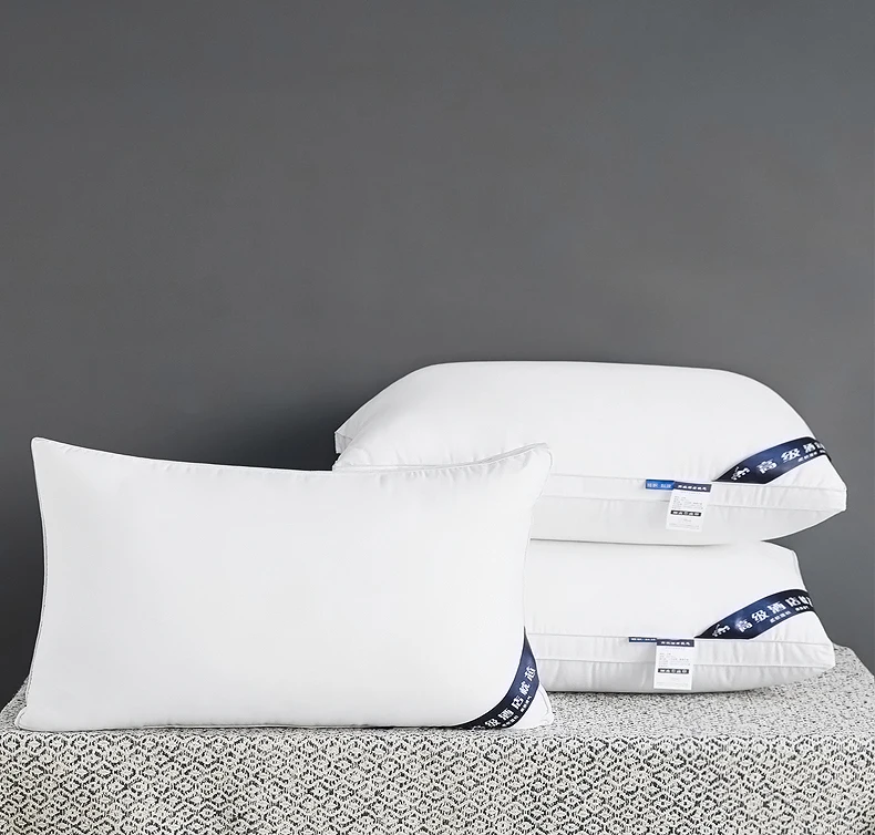 Hotel-Home-Comfortable-Fluffy-Polyester-Pillows-Cushions-Bed-Pillow