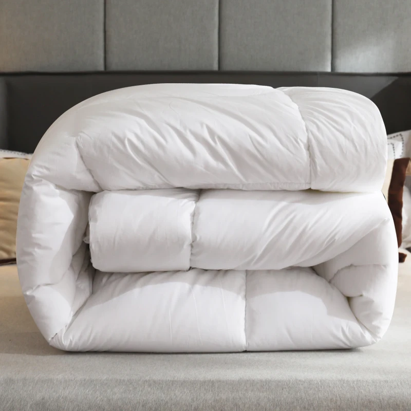 Hotel-Linen-Bedding-Five-star-Hotel-All-Cotton-Anti-feather-Cloth-Quilt-Core-Feather-Velvet-Quilt-Hotel-Accommodation
